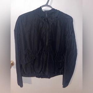 Black quarter zip windbreaker! Too small for me